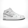 Side view of the Air Jordan 1