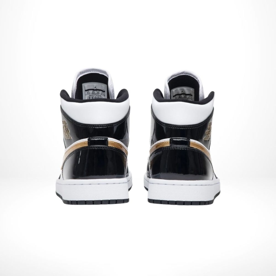 Rear view of the Air Jordan 1