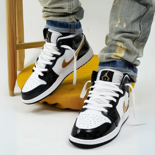 On-foot of the Air Jordan 1