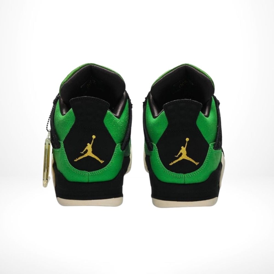Rear view of the Air Jordan 4