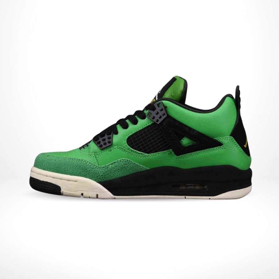 Medial side view of the Air Jordan 4