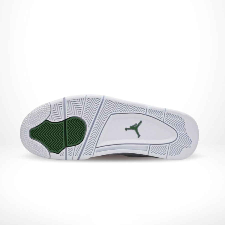 Bottom view of the Air Jordan 4