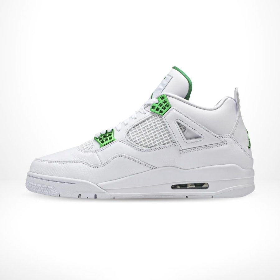 Medial side view of the Air Jordan 4