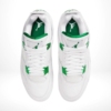 Top-down view of the Air Jordan 4