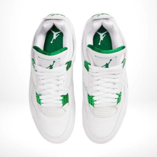 Top-down view of the Air Jordan 4