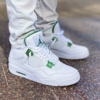 On-foot of the Air Jordan 4