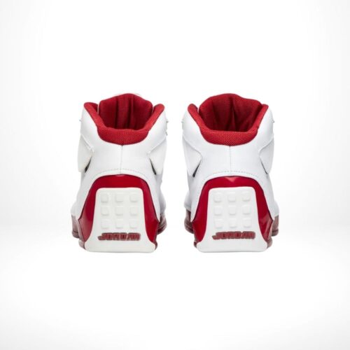 Rear view of the Air Jordan 18