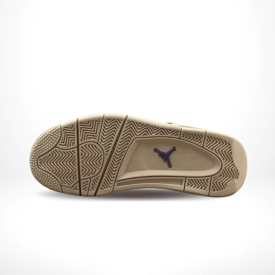 Bottom view of the Air Jordan 4