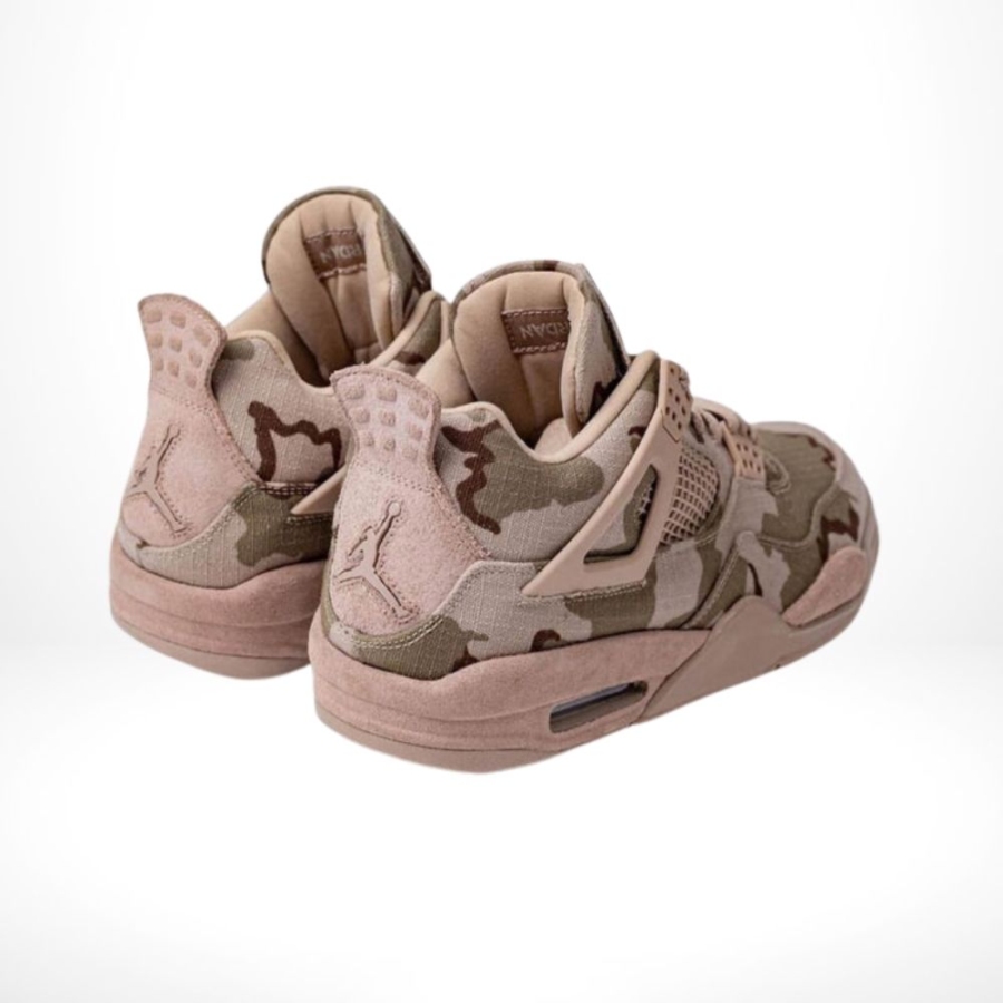 Rear view of the Air Jordan 4