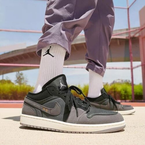 On-foot of the Air Jordan 1