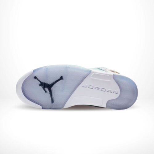 Bottom view of the Air Jordan 5