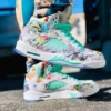 On-foot of the Air Jordan 5