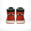 Rear view of the Air Jordan 1