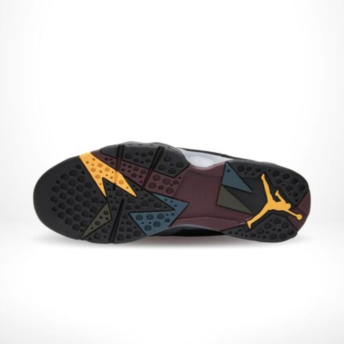 Bottom view of the Air Jordan 7