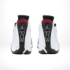 Rear view of the Air Jordan 14
