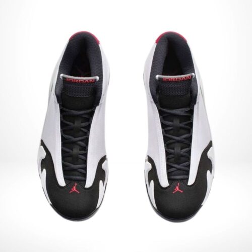 Top-down view of the Air Jordan 14
