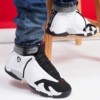 On-foot of the Air Jordan 14