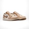 Angled front view of a full pair of Air Jordan 1