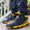 On-foot of the Air Jordan 8