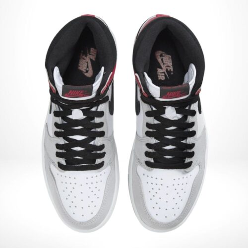Top-down view of the Air Jordan 1