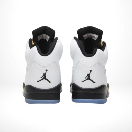 Rear view of the Air Jordan 5
