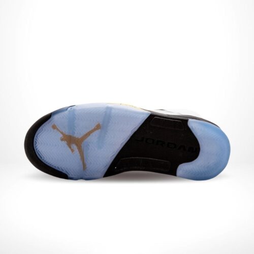 Bottom view of the Air Jordan 5