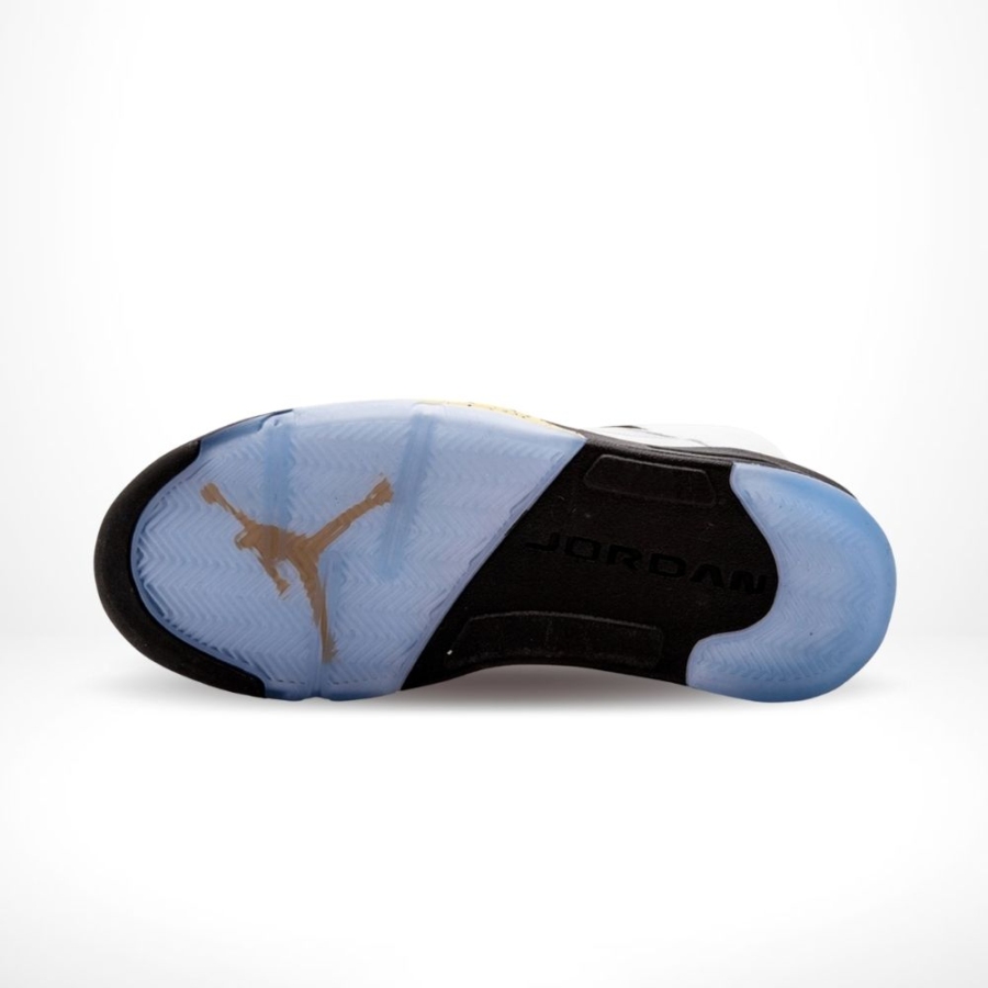 Bottom view of the Air Jordan 5