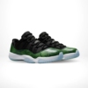 Angled front view of a full pair of Air Jordan 11