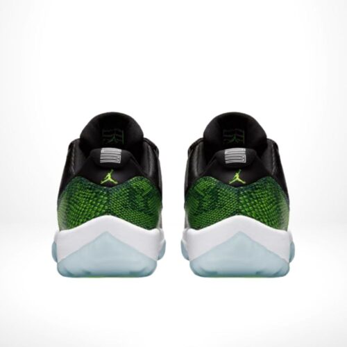 Rear view of the Air Jordan 11