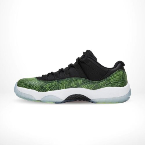 Medial side view of the Air Jordan 11