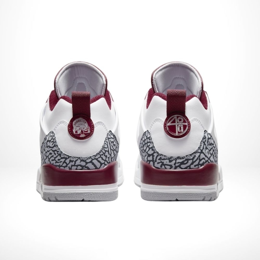 Rear view of the Air Jordan Spizike