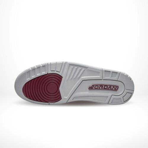 Bottom view of the Air Jordan Spizike
