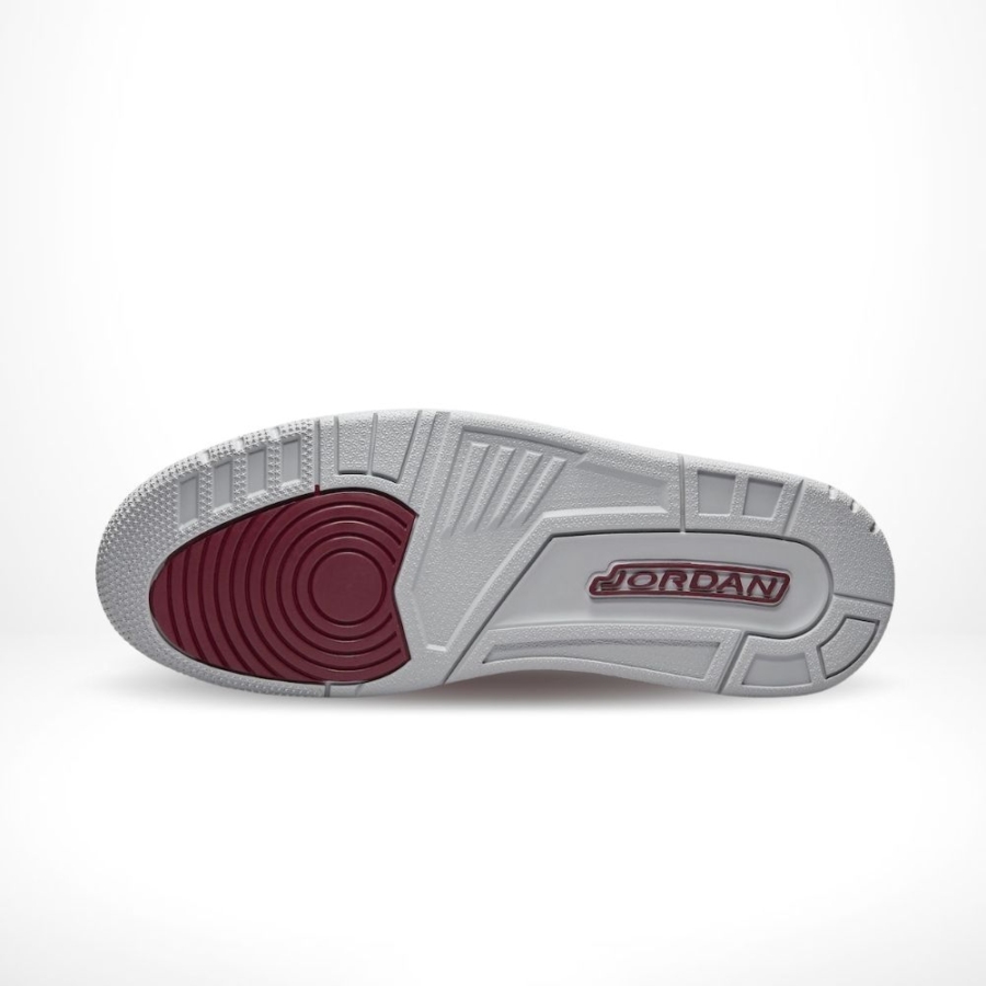Bottom view of the Air Jordan Spizike