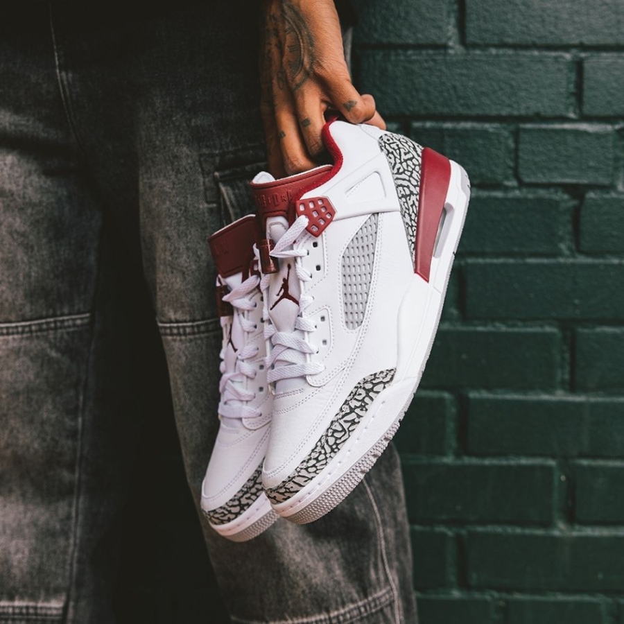 On-foot of the Air Jordan Spizike