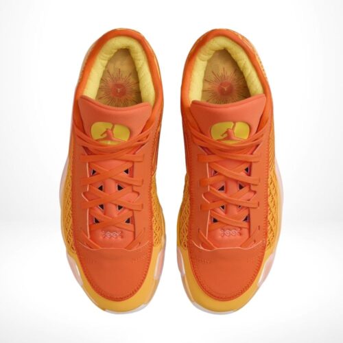 Top-down view of the Air Jordan 38