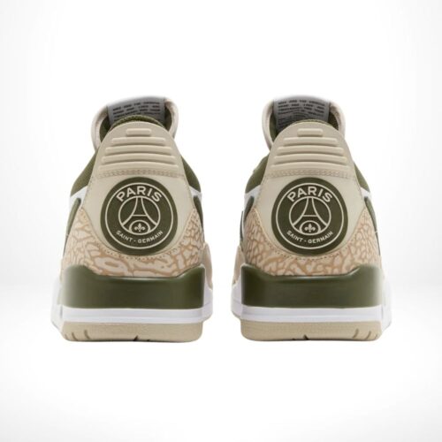 Rear view of the Air Jordan Legacy 312