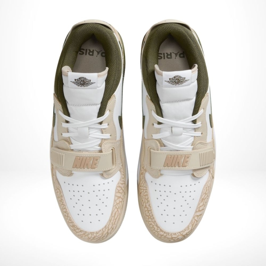 Top-down view of the Air Jordan Legacy 312