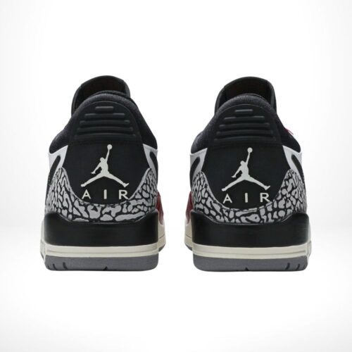 Rear view of the Air Jordan Legacy 312