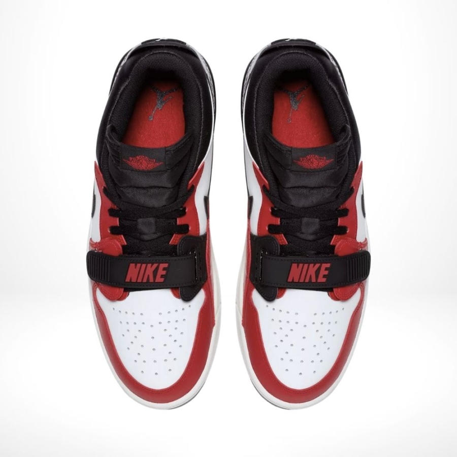 Top-down view of the Air Jordan Legacy 312