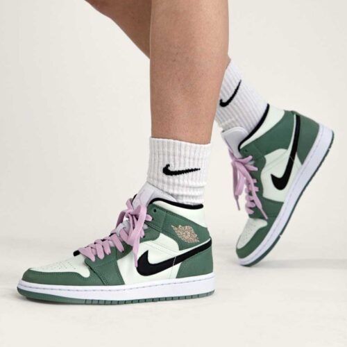 On-foot of the Air Jordan 1