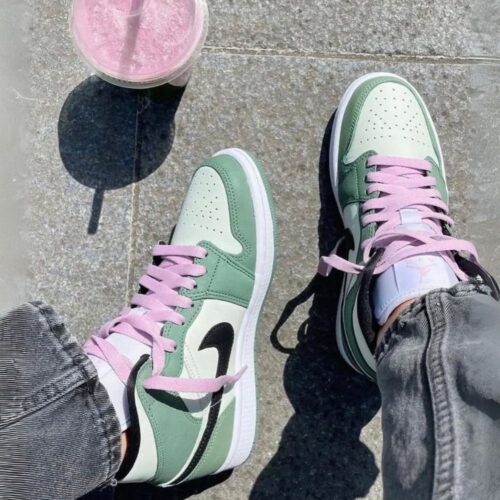 On-foot of the Air Jordan 1