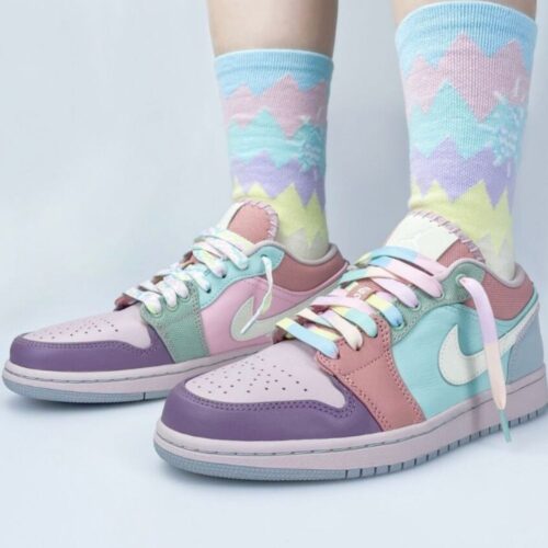 On-foot of the Air Jordan 1