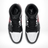 Top-down view of the Air Jordan 1
