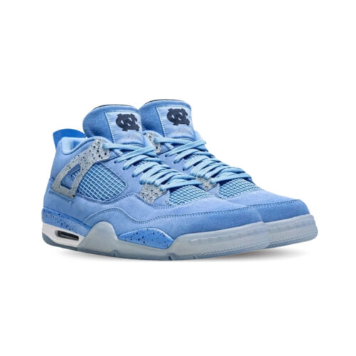 Angled front view of a full pair of Air Jordan