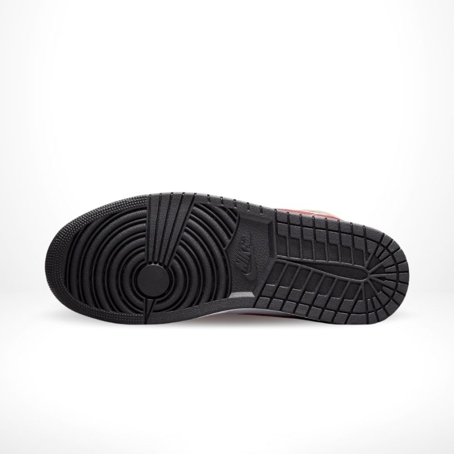 Bottom view of the Air Jordan 1