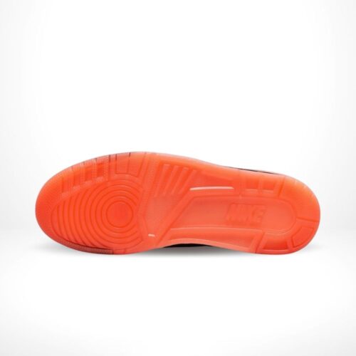 Bottom view of the Air Jordan 3