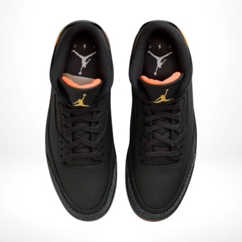 Top-down view of the Air Jordan 3
