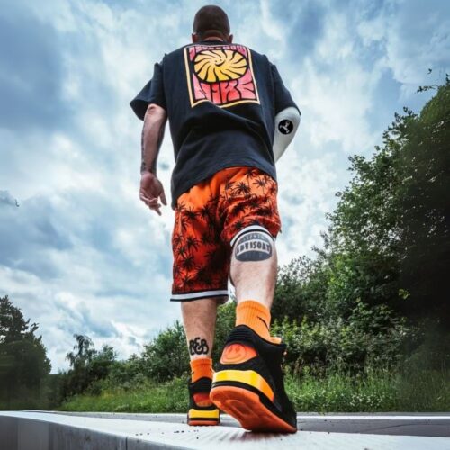 On-foot of the Air Jordan 3