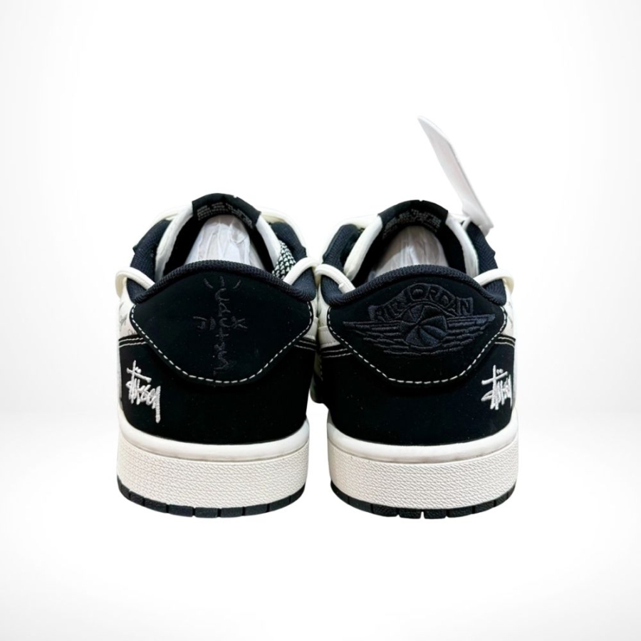 Rear view of the Air Jordan 1