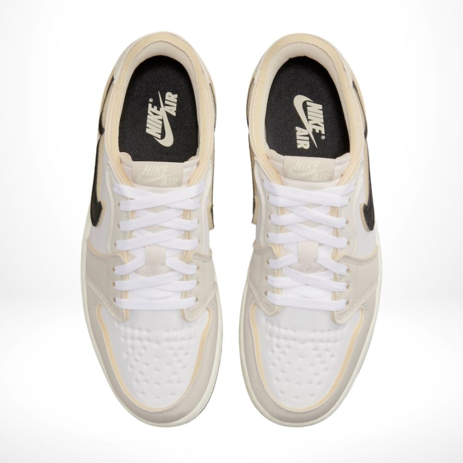 Top-down view of the Air Jordan 1